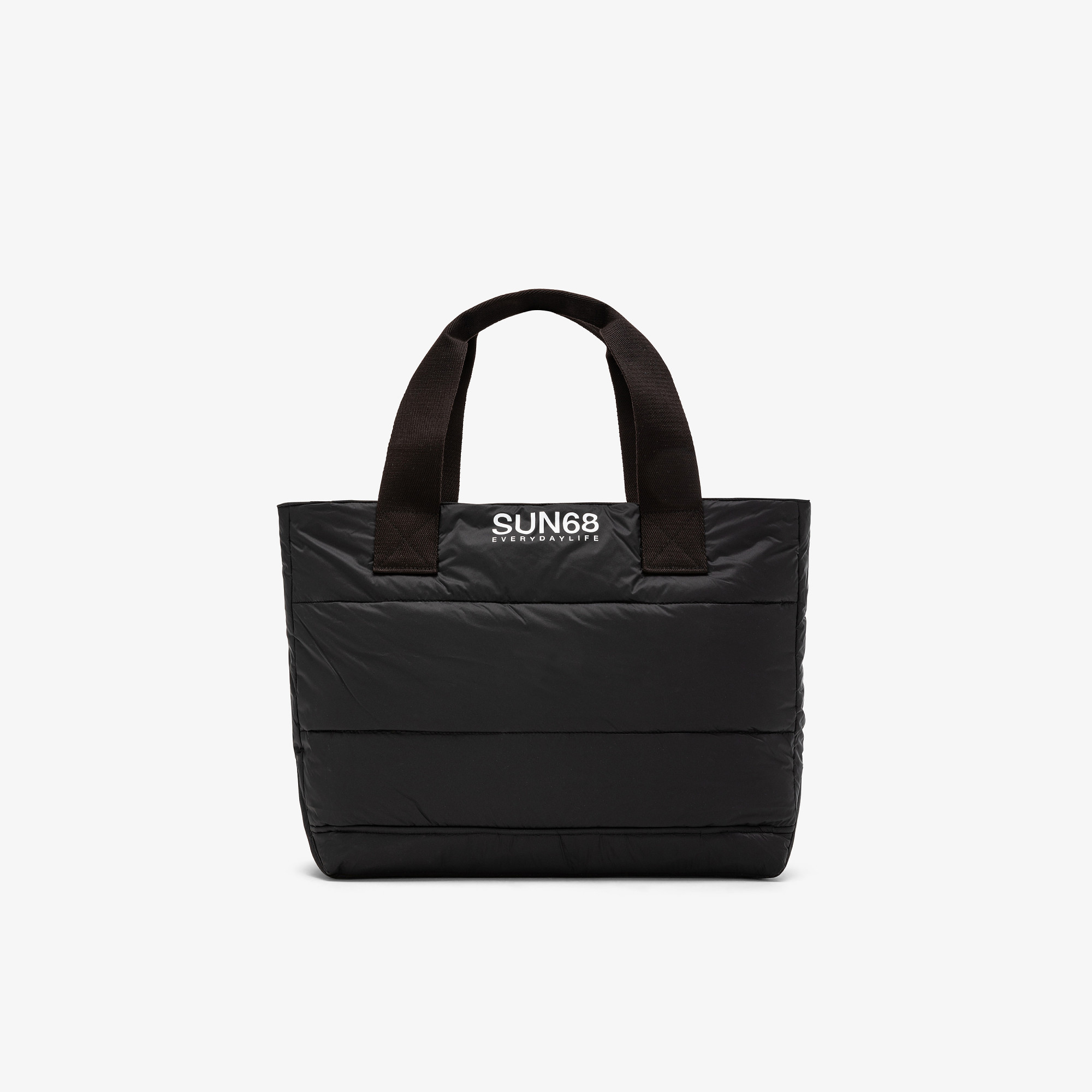 Black shop nylon bag