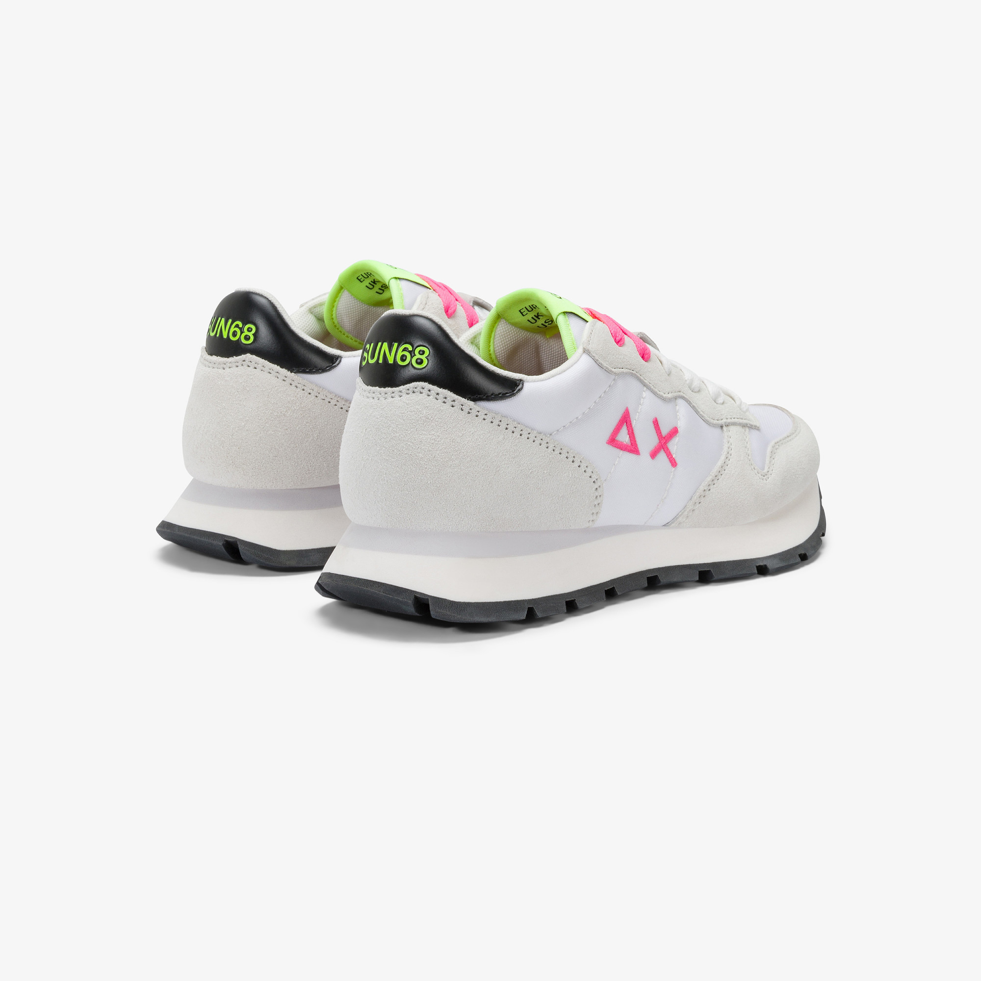 ALLY SOLID NYLON WHITE/FUXIA FLUO