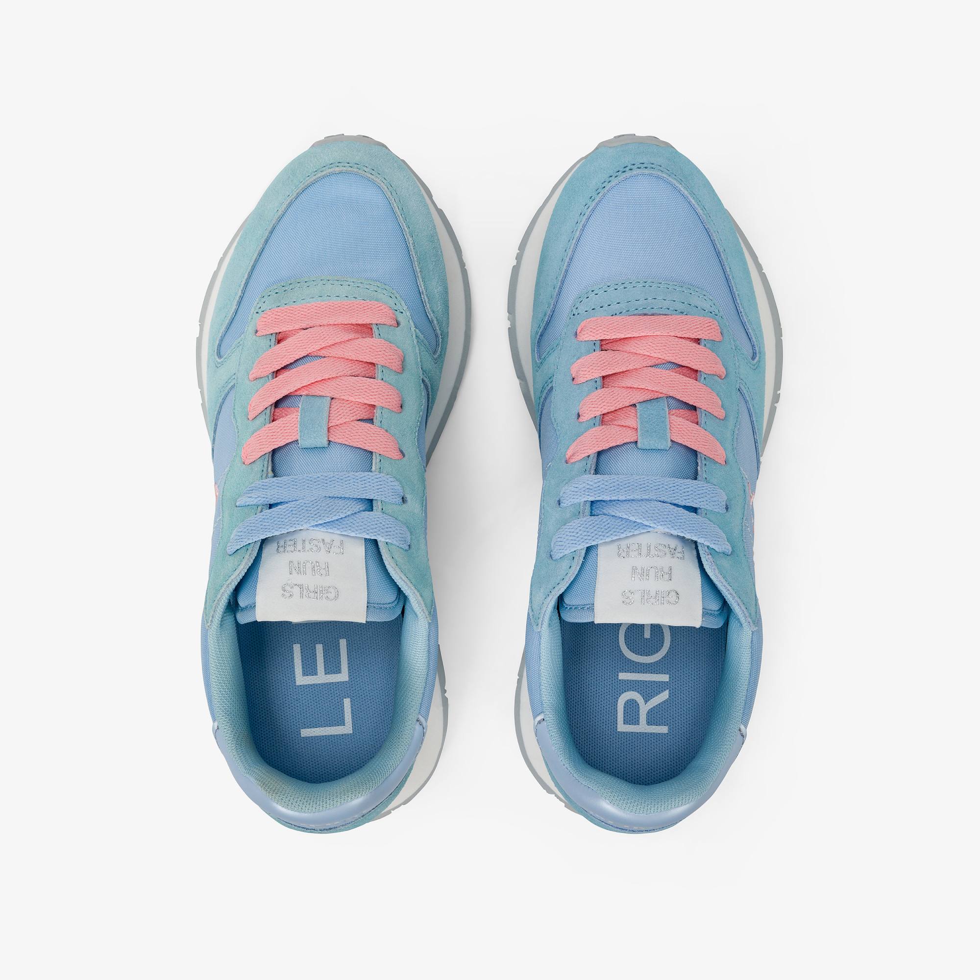 ALLY SOLID NYLON AZZURRO