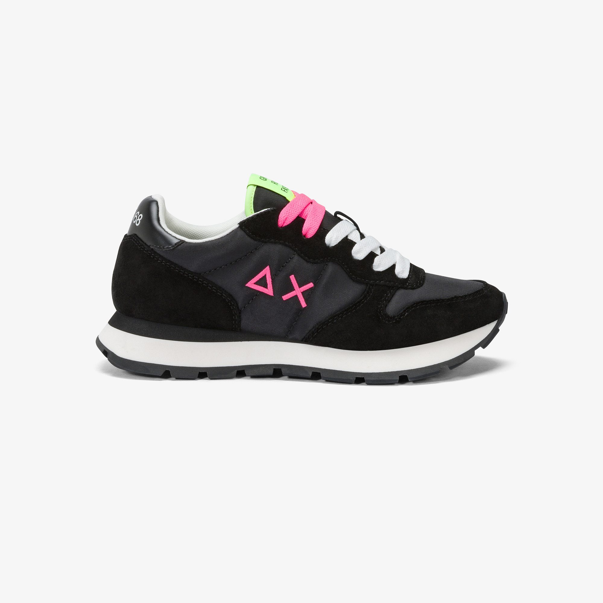 ALLY SOLID NYLON BLACK/FUXIA FLUO