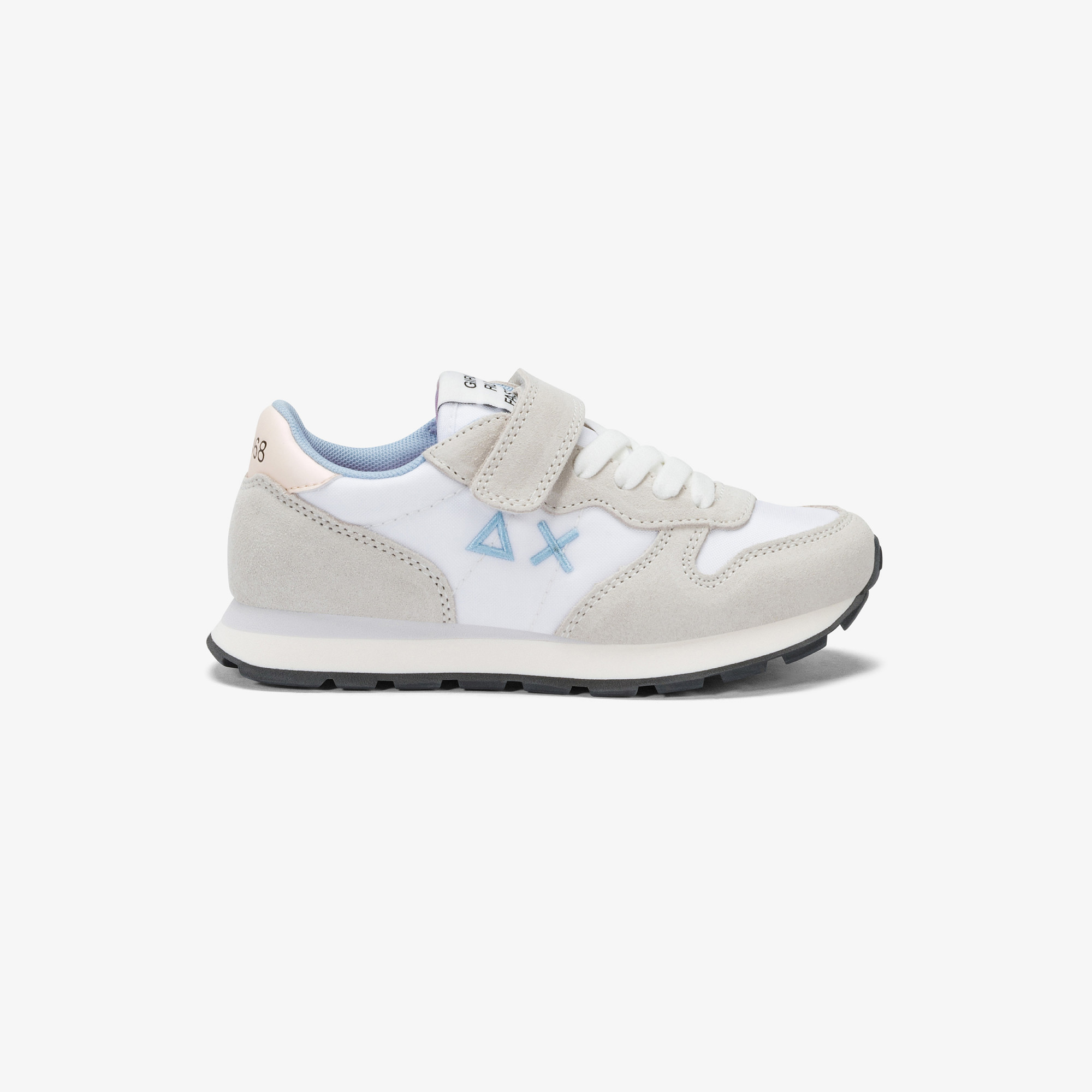 GIRL'S ALLY SOLID NYLON (KID) BIANCO