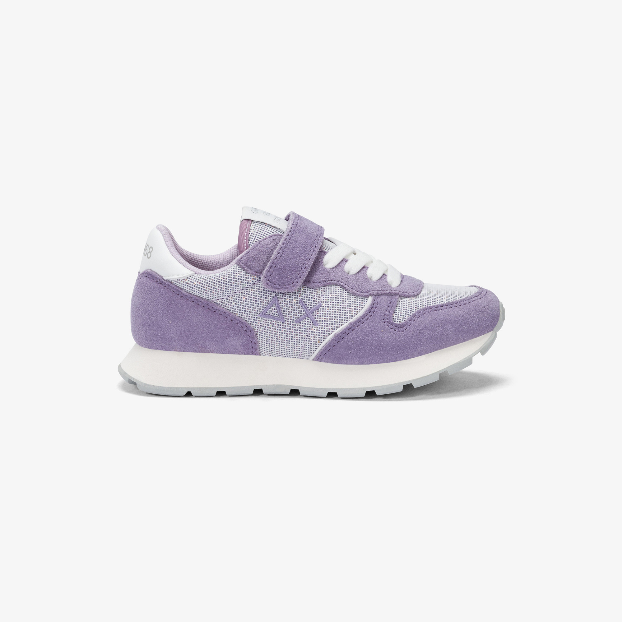 GIRL'S ALLY GLITTER TEXTILE (KID) LILLA
