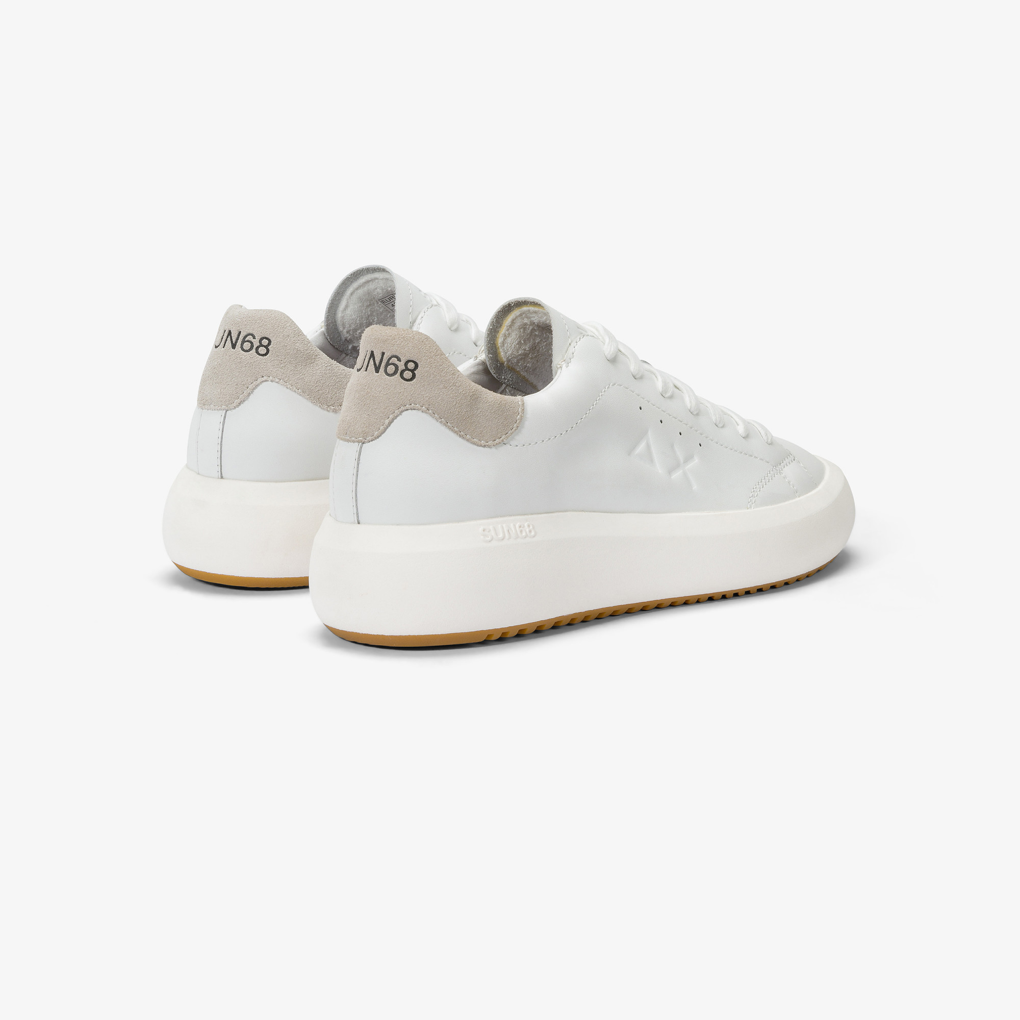 Big Boy leather sneaker WHITE