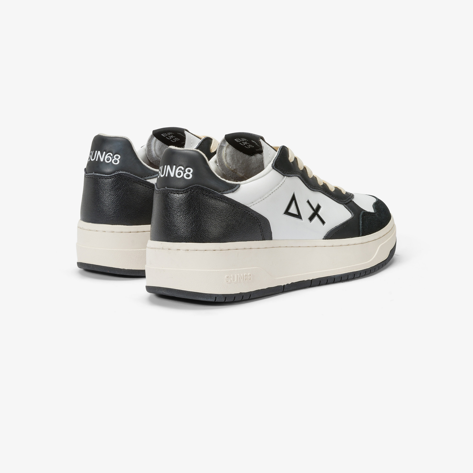 Big Basket leather sneaker BLACK