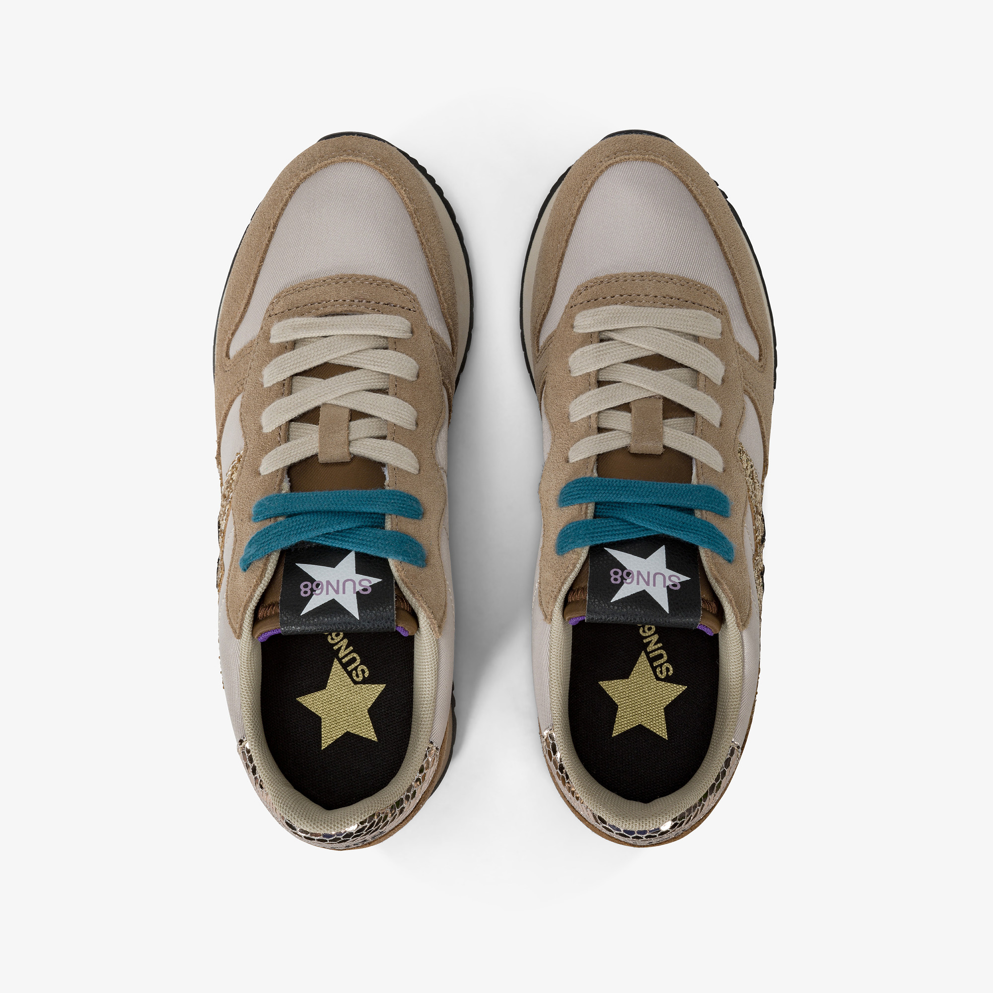 STARGIRL GLITTER LOGO BEIGE