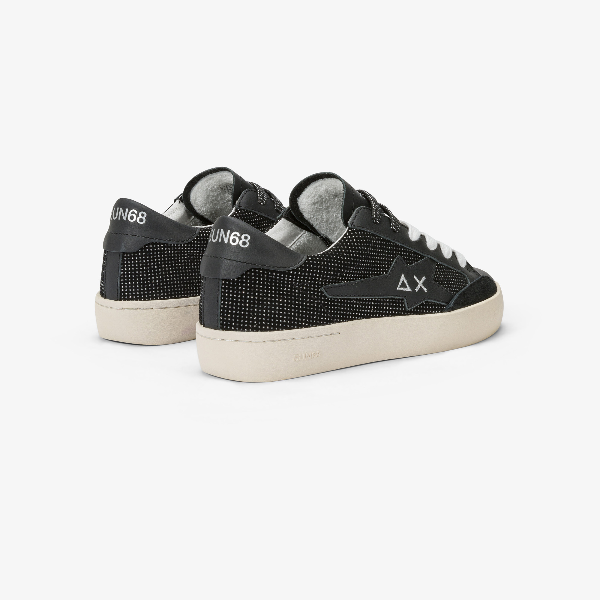 Katy leather sneaker BLACK