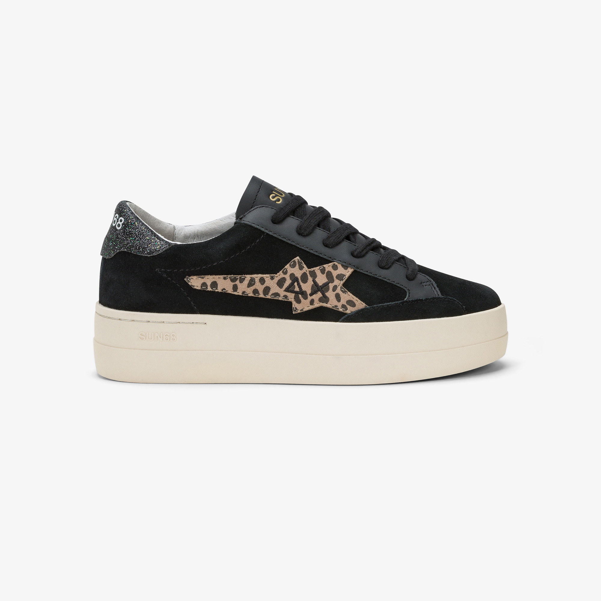 Big Katy suede sneaker BLACK