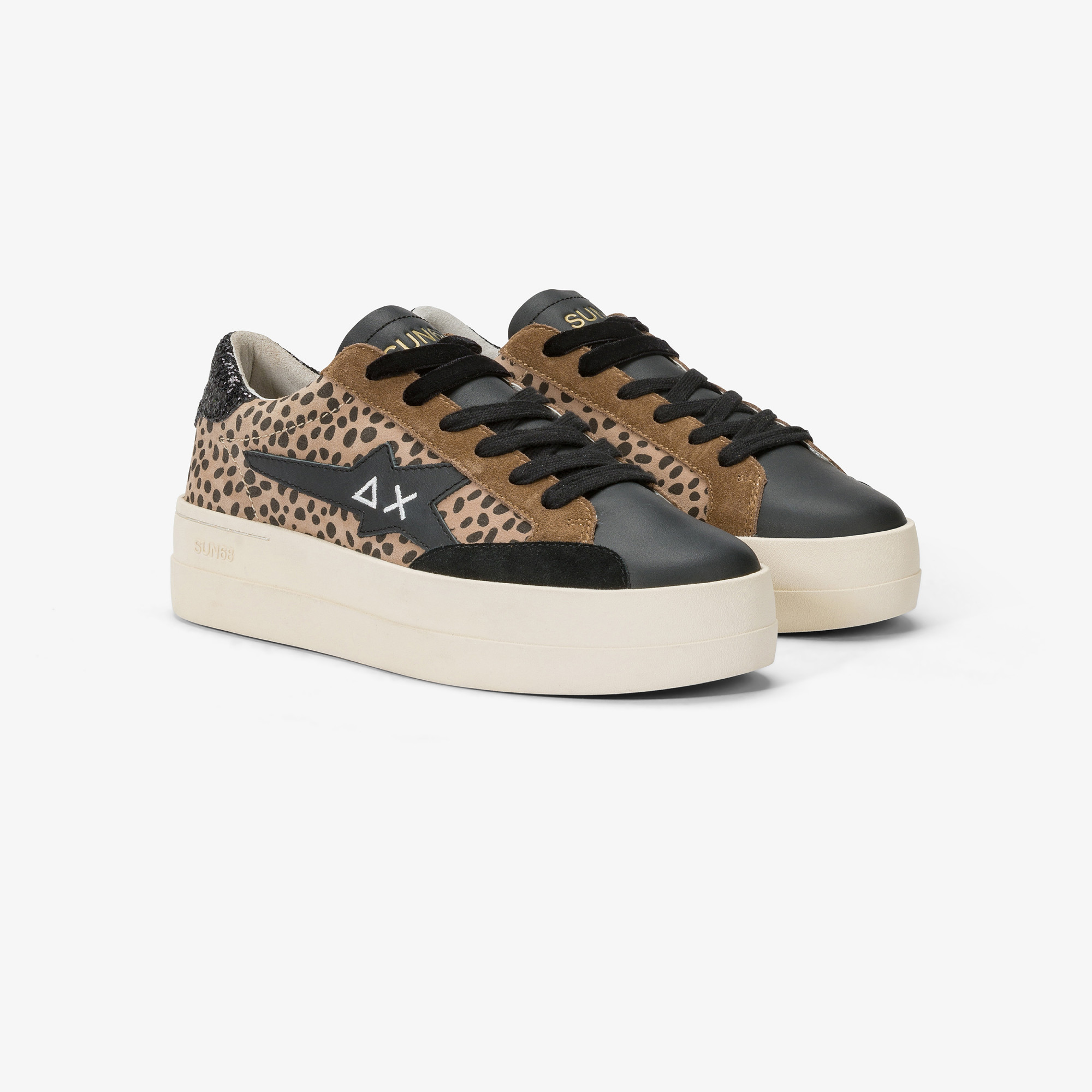 Big Katy suede sneaker DARK BEIGE