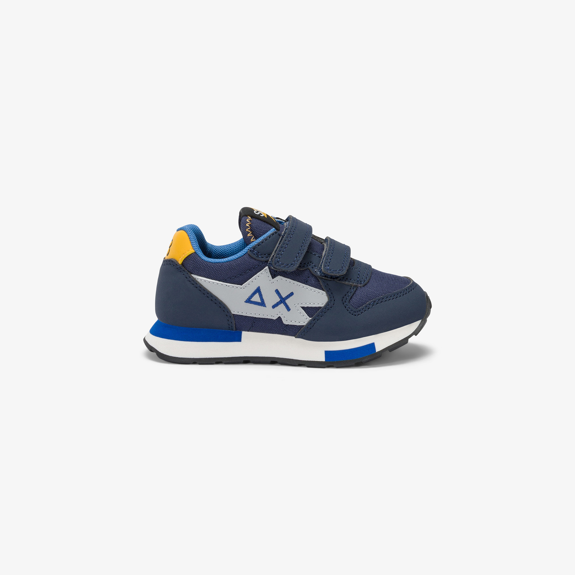 Sneaker Boy's Niki in nylon e microfibra NAVY BLUE