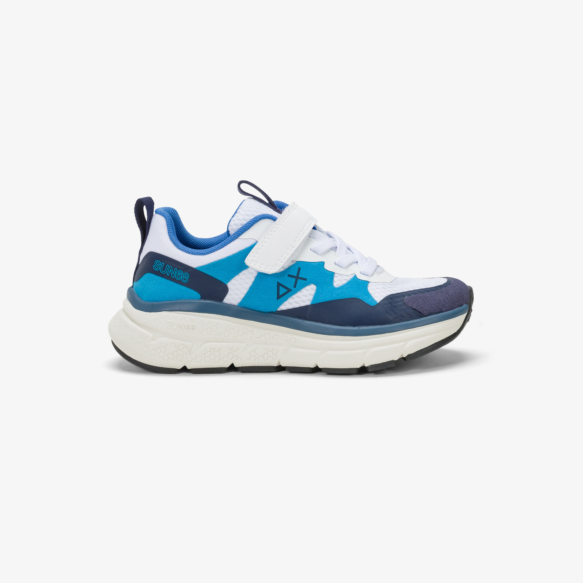 Boys’ Jupiter Sporty mesh sneaker WHITE