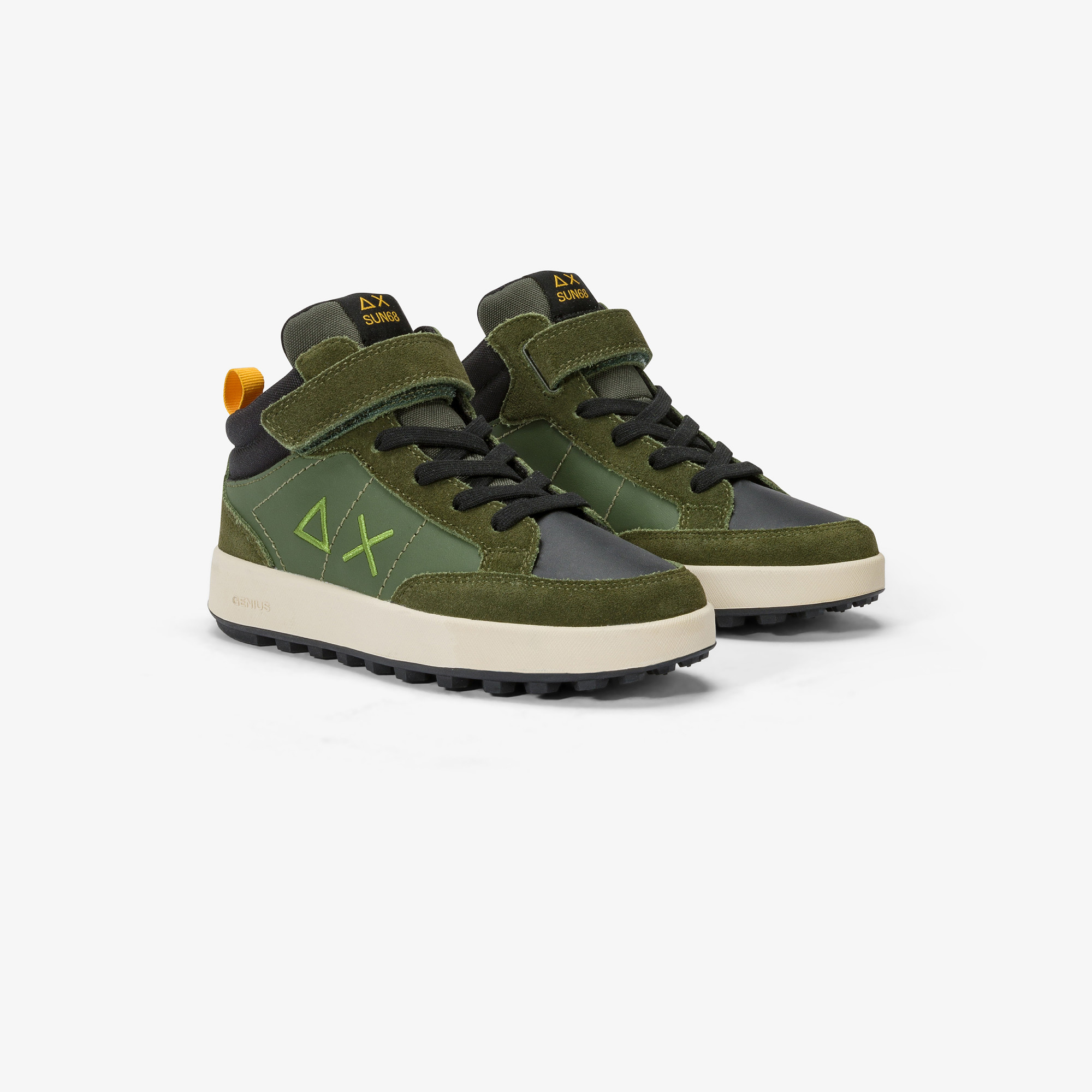 BOY'S MID GENIUS BOY (KID) MILITARE SCURO