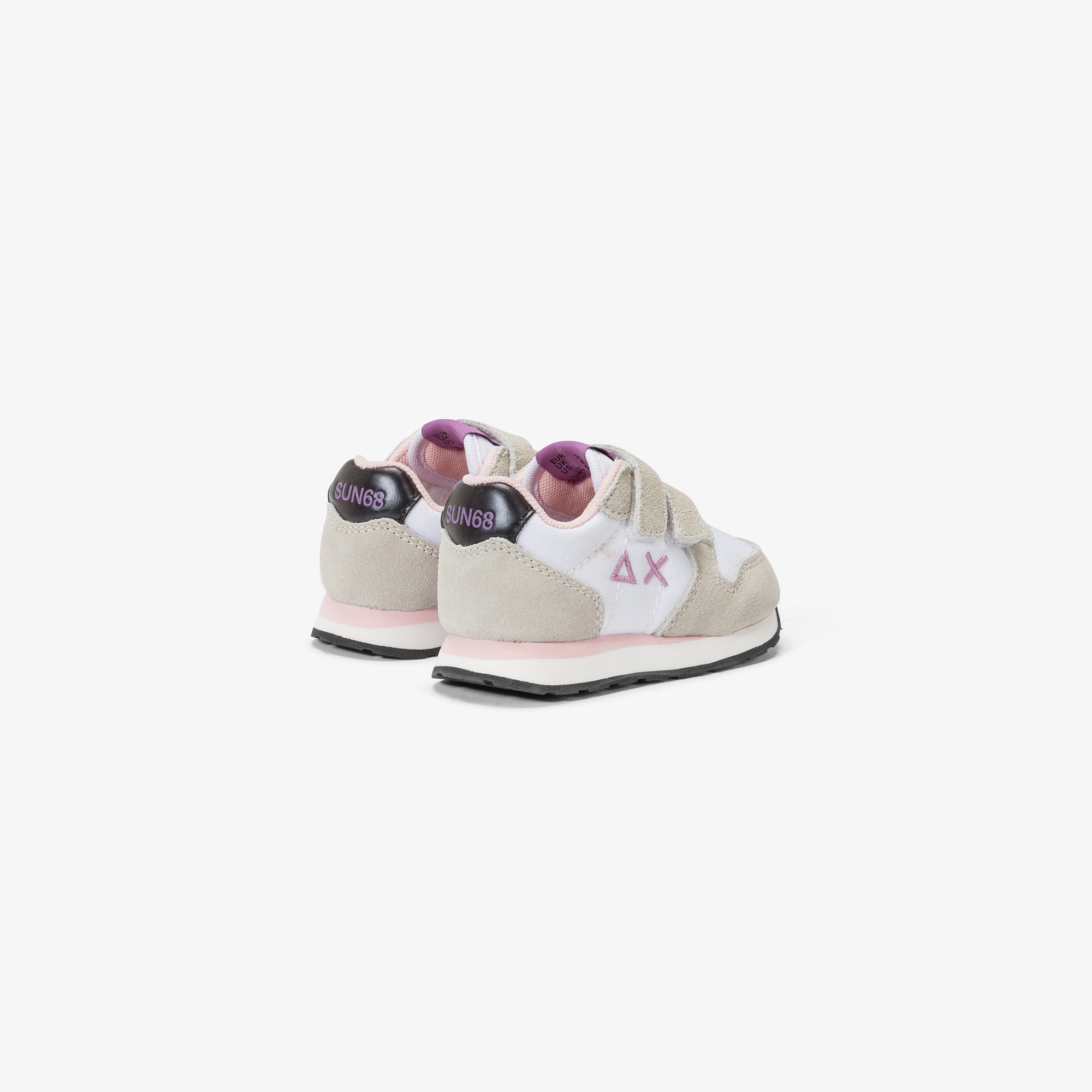 GIRL'S ALLY SOLID NYLON (FIRST STEP) BIANCO