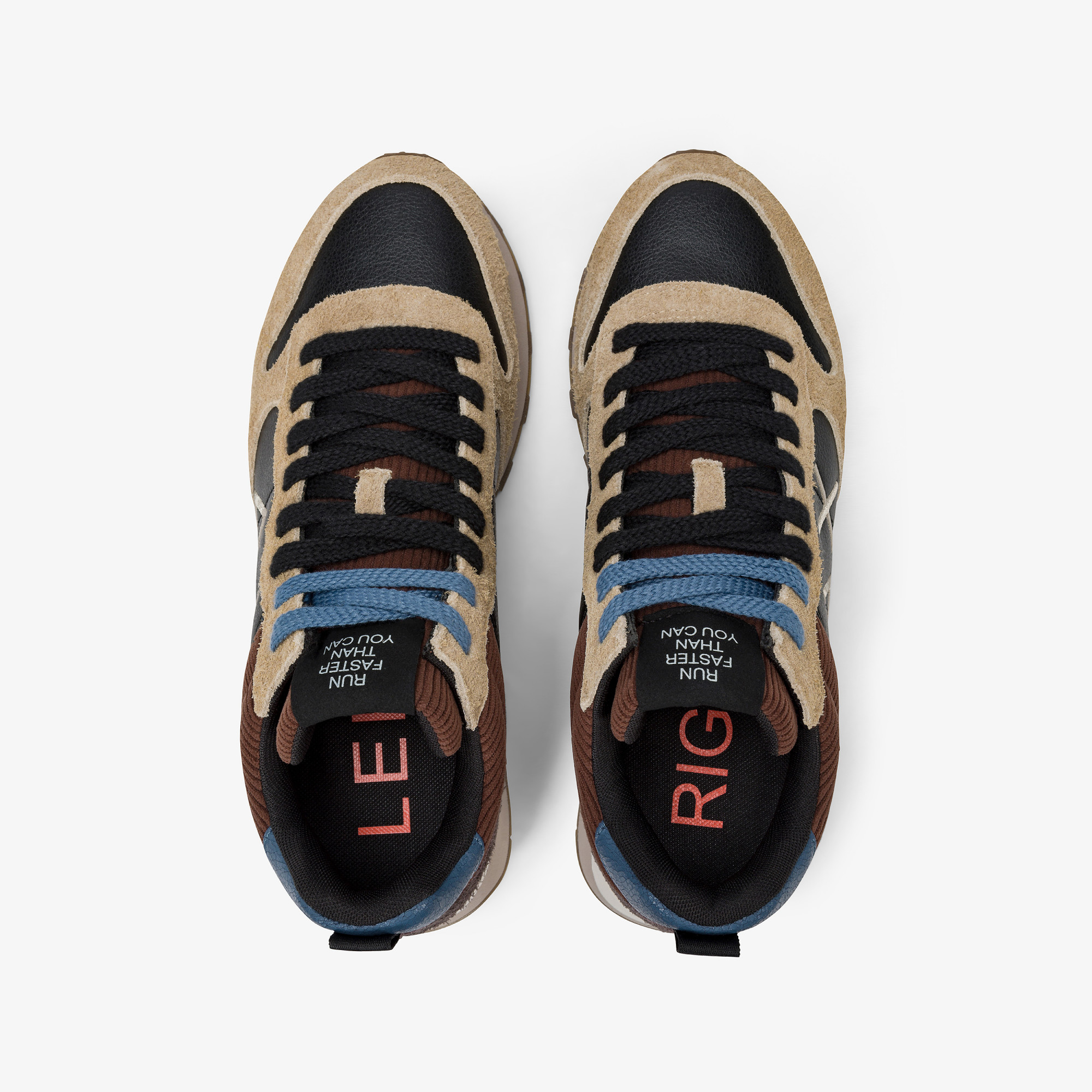 Sneaker Tom 2.0 Winter in pelle e suede nero