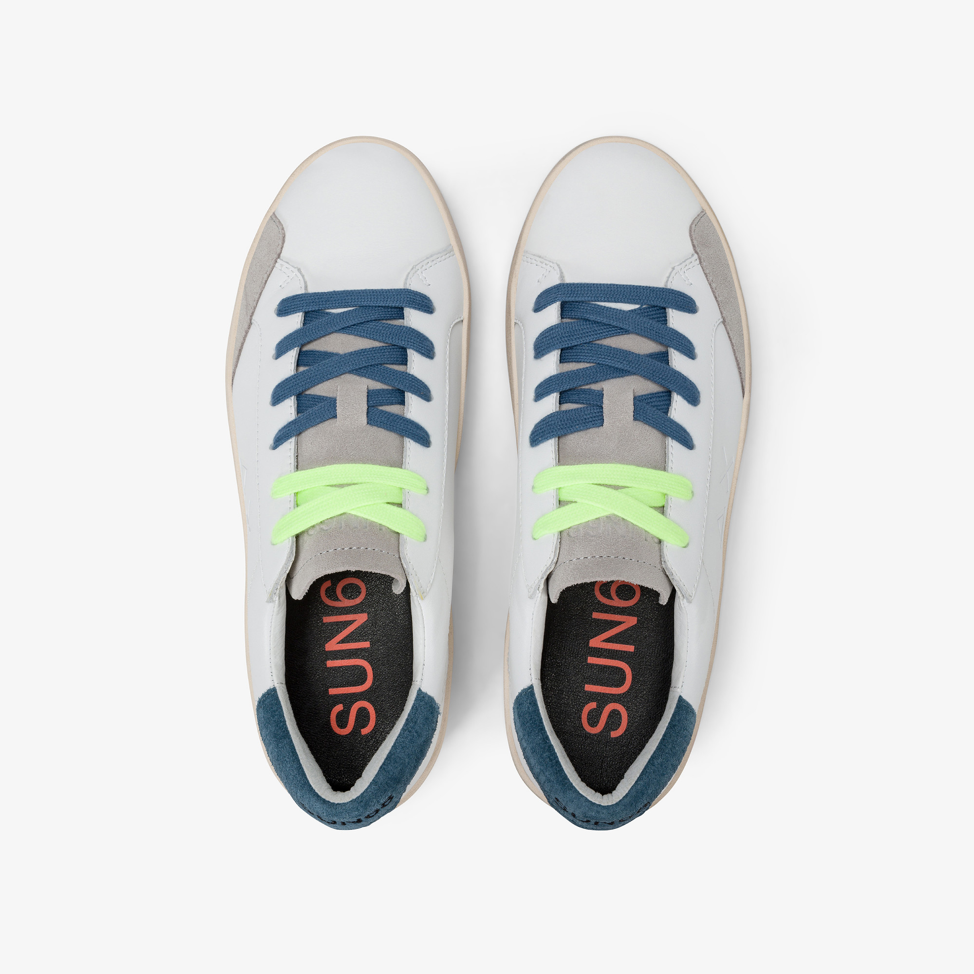 Dark avio Street Leather sneaker