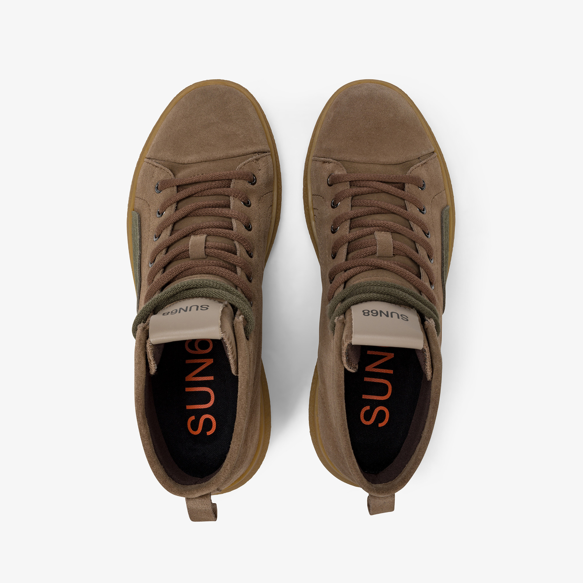 Fox Luis Mid suede sneaker
