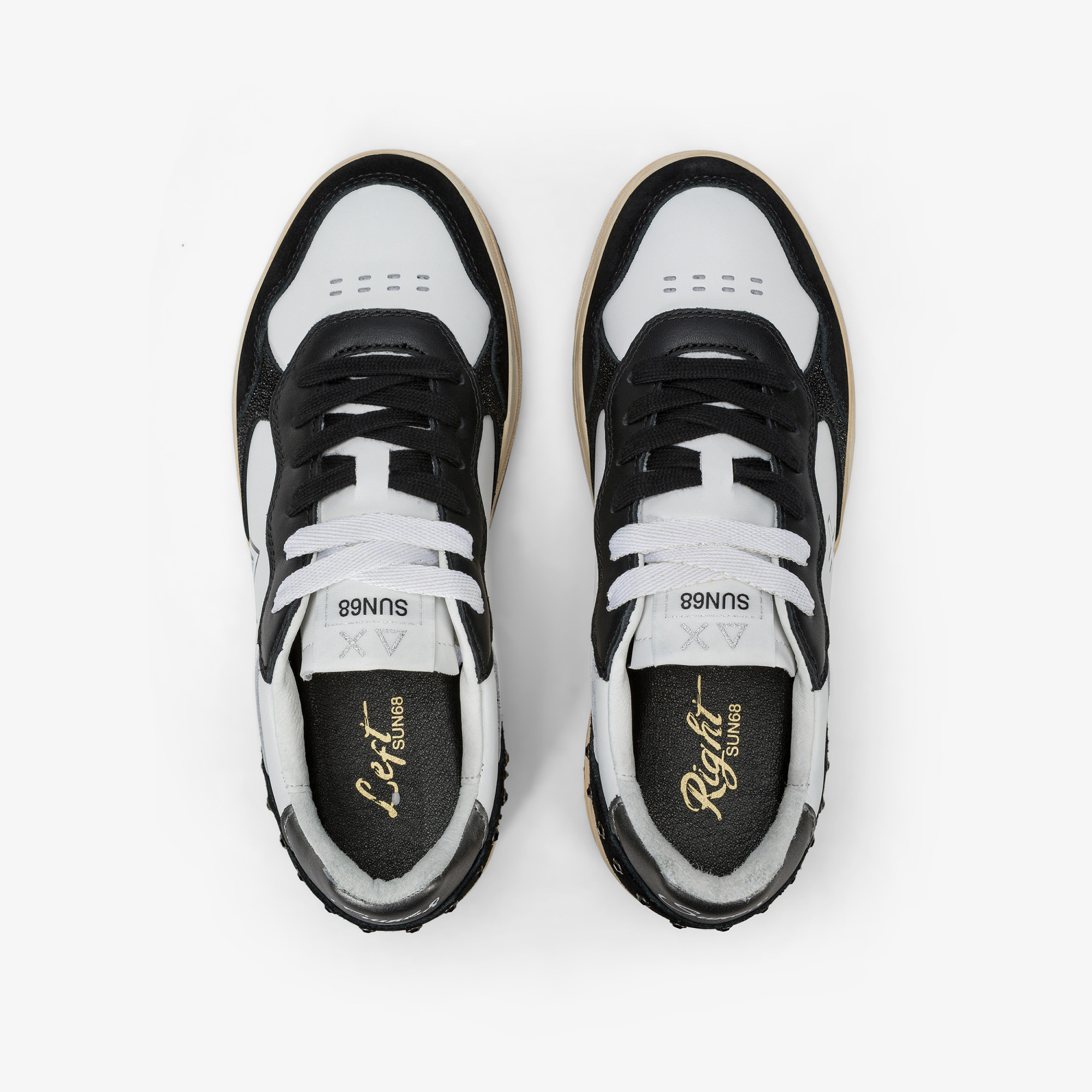 Black Basket Love Lady leather sneaker