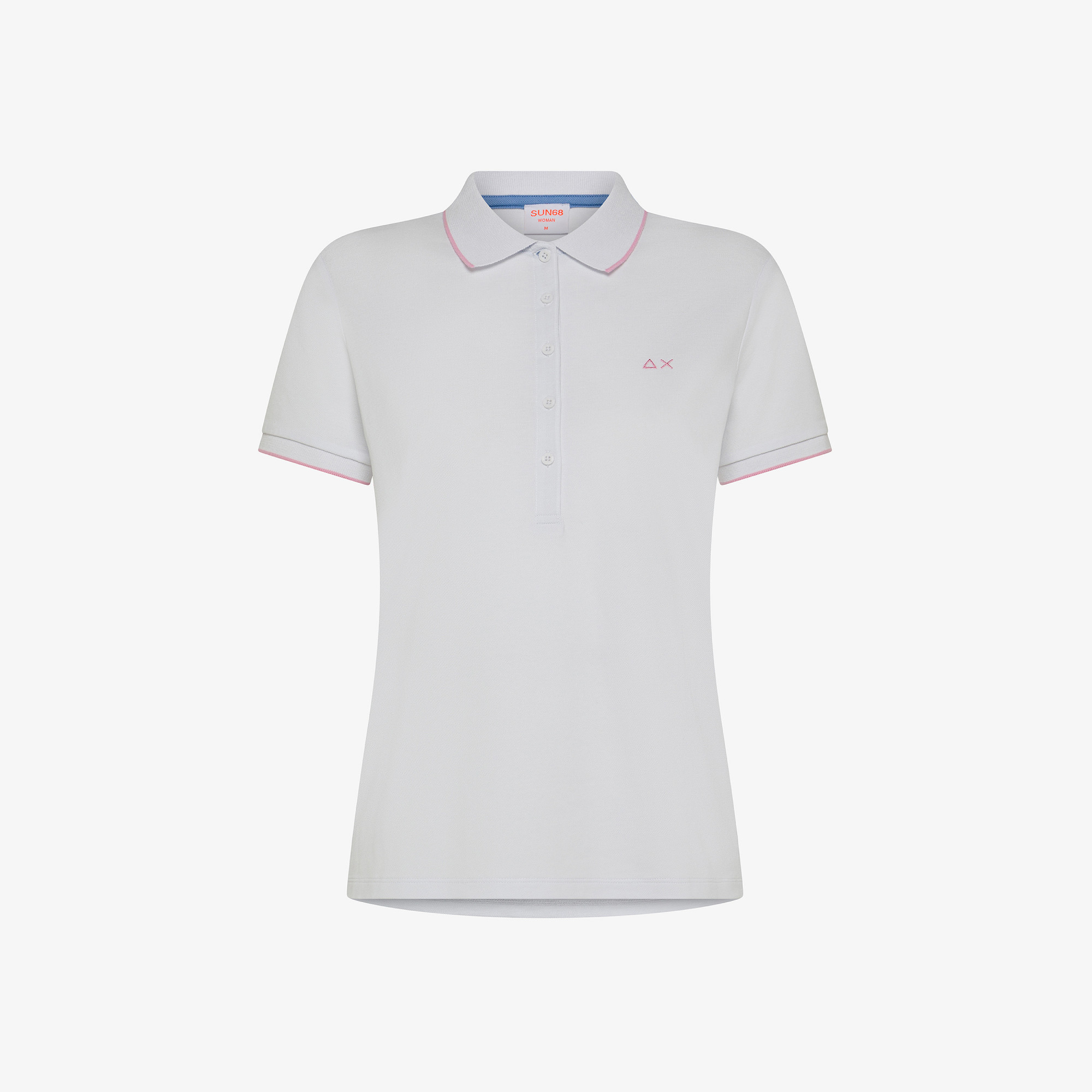 Off white slim fit polo shirt