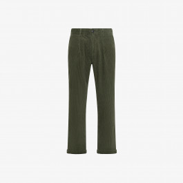 Cotton corduroy trousers DARK GREEN