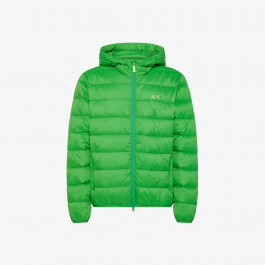 Quilted nylon down jacket OLIVE