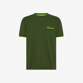 Tシャツ・カットソー SUN68 Men T-shirt Teal T35123 73 Adult A4 Dri Fit T-shirt N3142- Teal – Lucky Wholesale