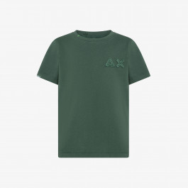 Cotton T-shirt Dark Green - Kids | T-shirts SUN68