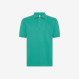 POLO 2 BUTTONS STITCHING VERDE BOTTIGLIA