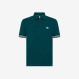 POLO STRIPES ON FRONT PLACKET AND CUFFS EL. ENGLISH GREEN