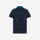 BOY'S POLO FULL EMBRODERY EL. NAVY BLUE