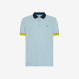 POLO 3 COLOR WAY S/S AZZURRO