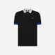 POLO 3 COLOR WAY S/S NERO