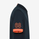 POLO LOGO FLUO S/S NAVY BLUE