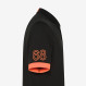 POLO LOGO FLUO S/S BLACK