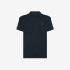 POLO JERSEY LINEN S/S NAVY BLUE