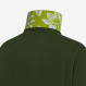 BOY'S POLO PRINT UNDER COLLAR S/S VERDE SCURO