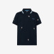BOY'S POLO FULL EMBROIDERY S/S NAVY BLUE
