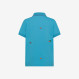 BOY'S POLO FULL EMBROIDERY S/S TURQUOISE