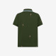 BOY'S POLO FULL EMBROIDERY S/S VERDE SCURO