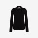 POLO EL. APPLICATION L/S NERO