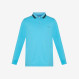 BOY'S POLO EL. BIG STRIPES L/S TURCHESE