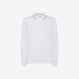 Cotton piqué polo shirt WHITE