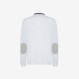 POLO BIG STRIPES EL. L/S BIANCO