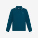 Cotton piqué polo shirt DEEP BLUE