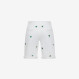 BOY'S CHINO SHORTS EMBROIDERY OFF WHITE