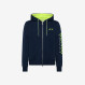 HOOD ZIP SUN68 FLUO COTT. FL. NAVY BLUE