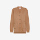 CARDIGAN COTTON FL. TURTLEDOVE