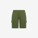 BOY'S PANT SHORT CARGO COTT.FL. DARK GREEN