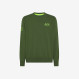 SWEATSHIRT SUN68 FLUO FLEECE VERDE SCURO