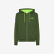 HOODIE ZIP SUN68 FLUO FLEECE VERDE SCURO