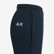 SWEATPANTS BASIC FLEECE NAVY BLUE