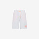 SWEATSHORTS FLUO FLEECE OFF WHITE